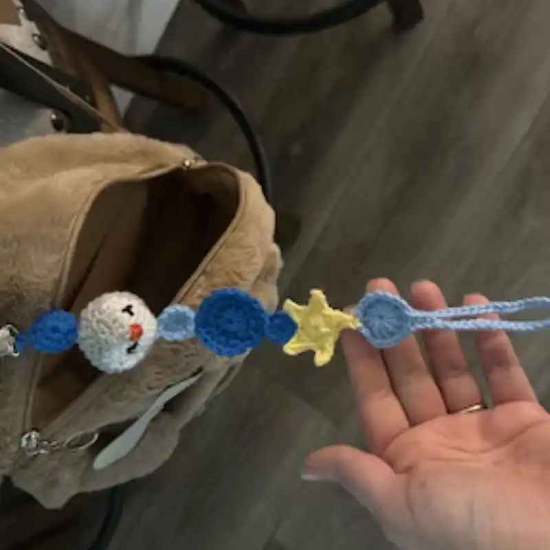 Peter The Penguin Pacifier Clip