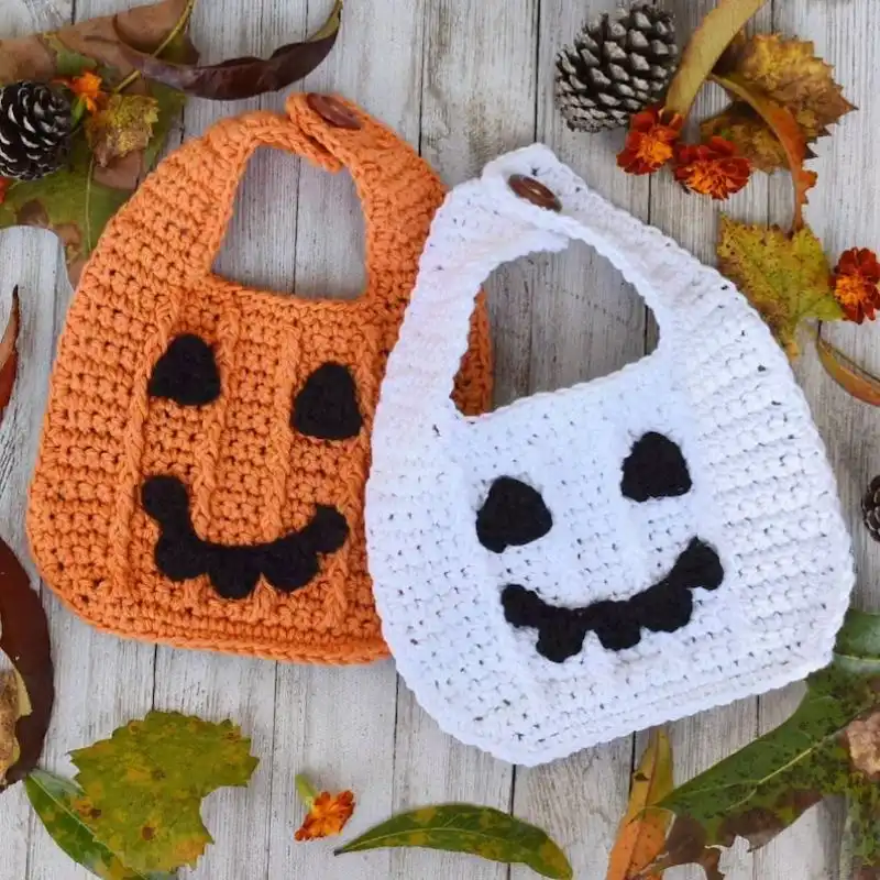 Pumpkin Baby Bib