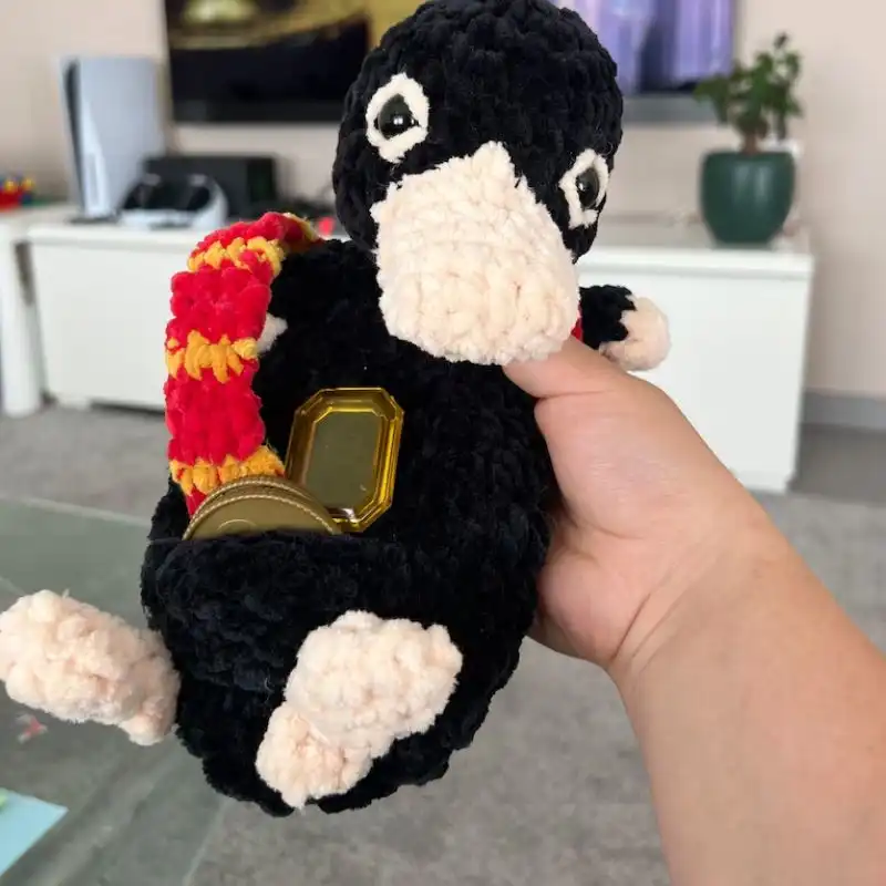 Bandit The Niffler With Pacifier Clip