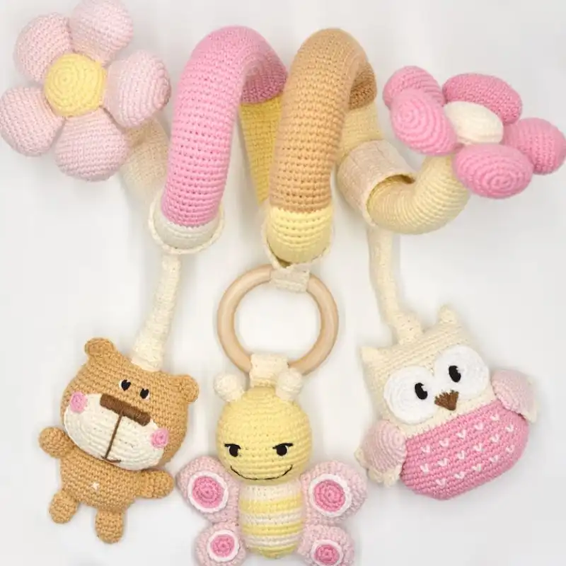 Spiral Rattle Stroller Toy