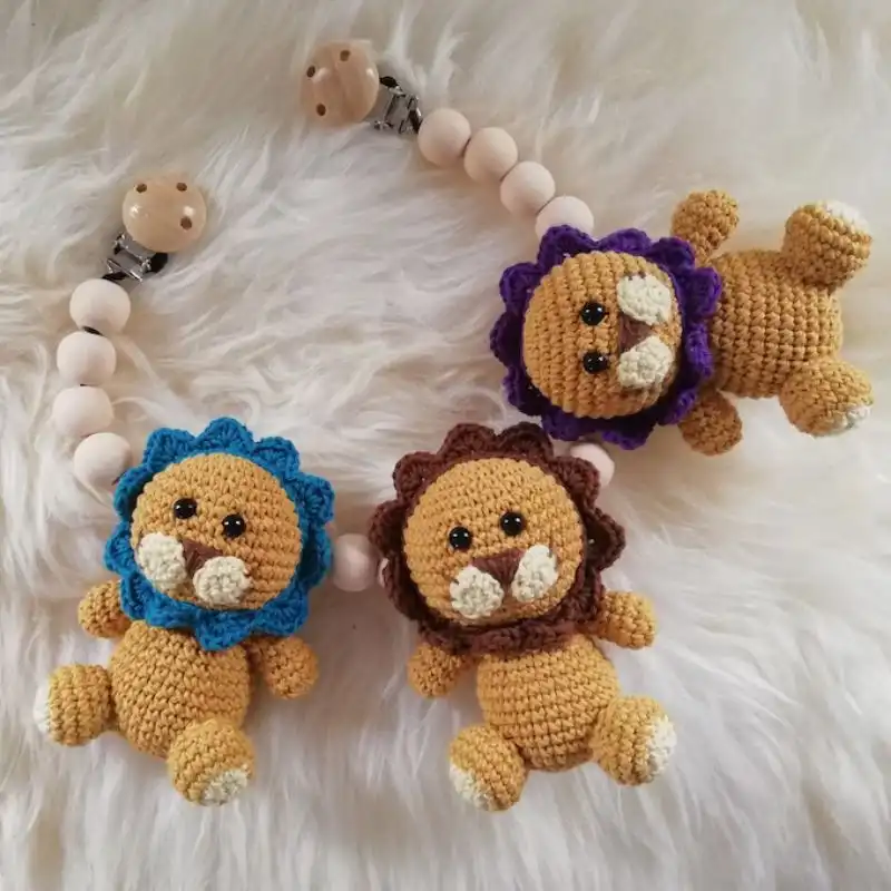 Stroller Chain Lion Toy