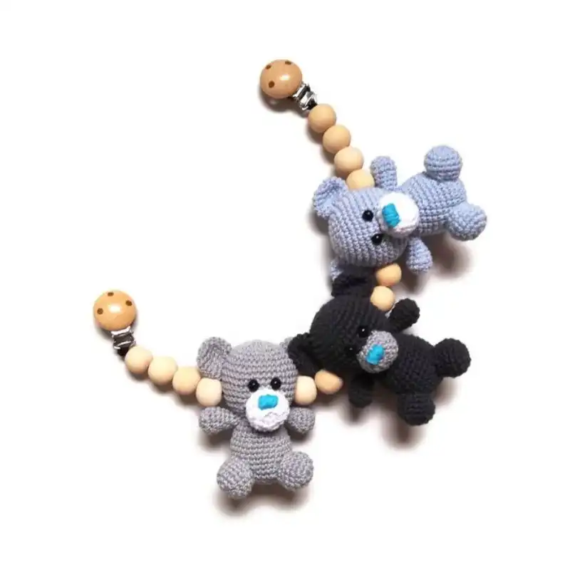 Stroller Chain Teddy Bear