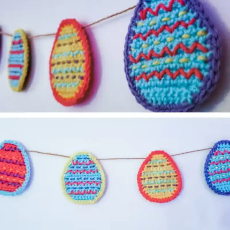 Easter Egg Garland