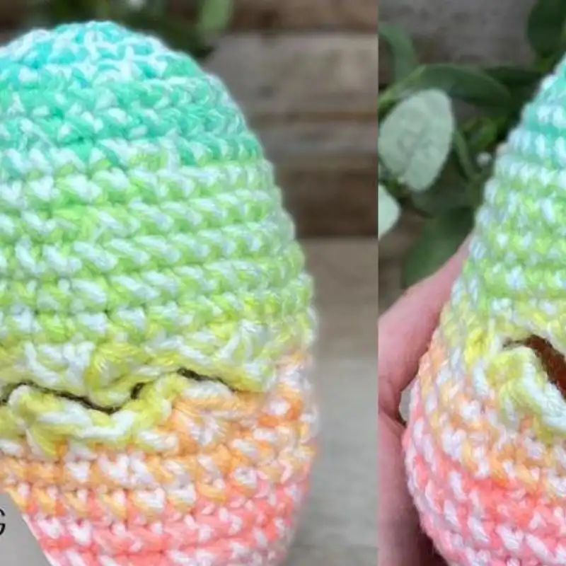 No-Sew Hatching Egg Amigurumi