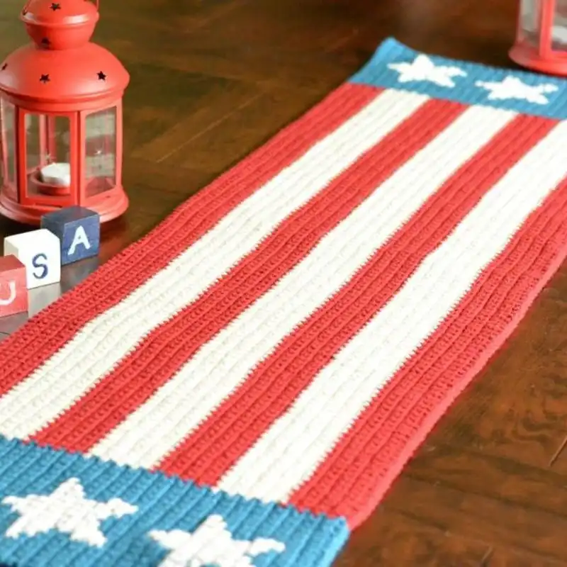 Fourth of July Table Runner