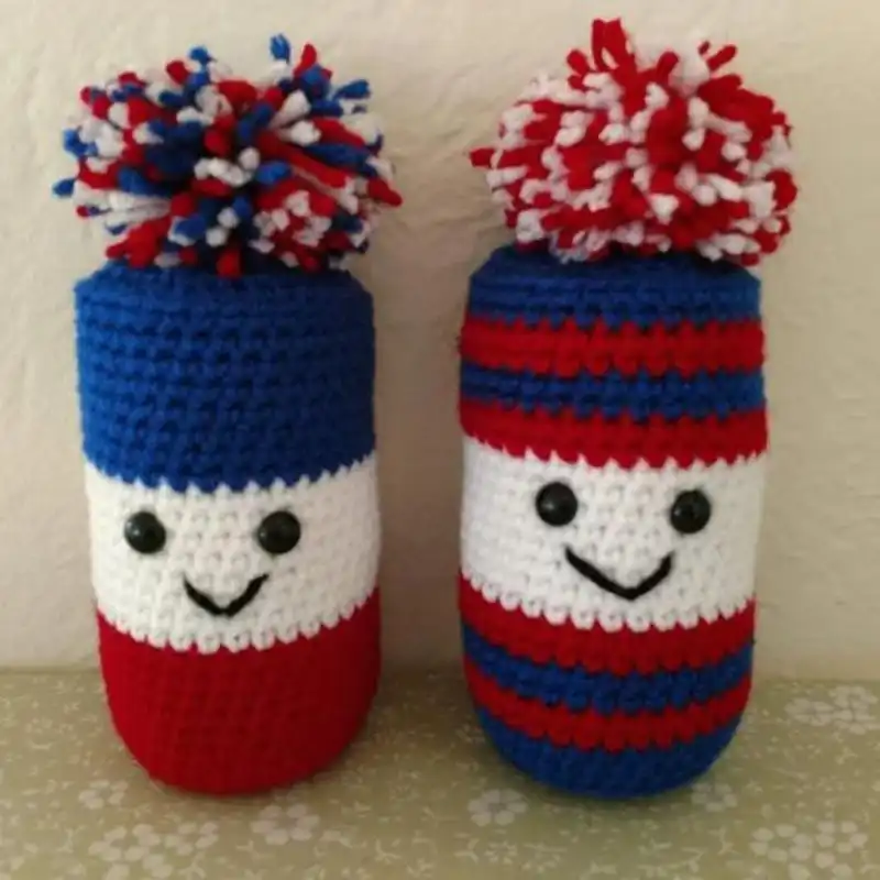 Crochet Firecracker Pattern