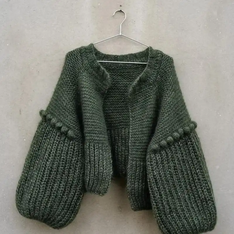 Grey Sheep Bobble Cardigan