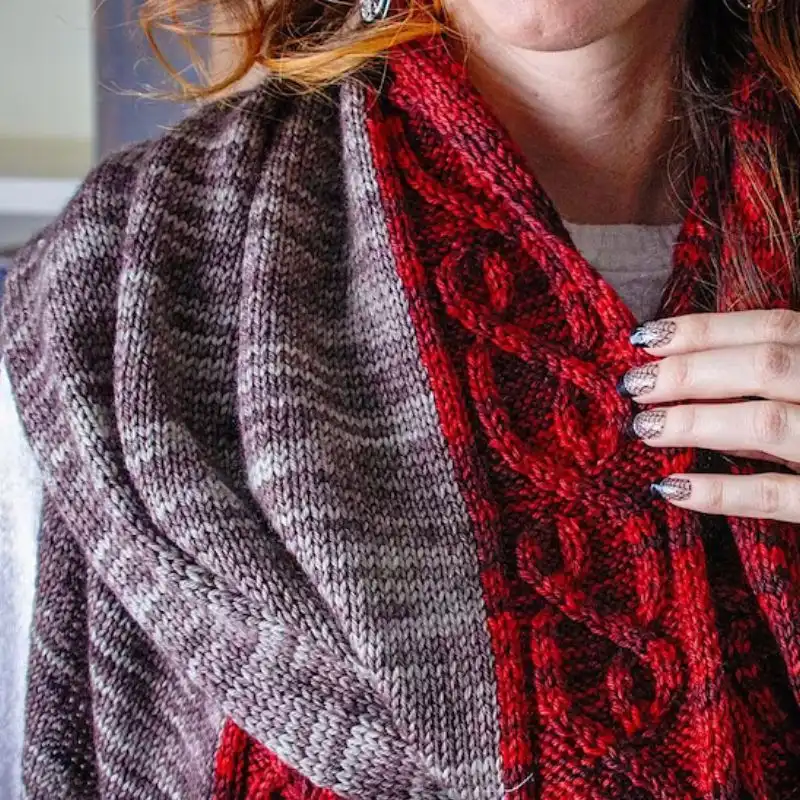 Traveling Cable Knitting Pattern