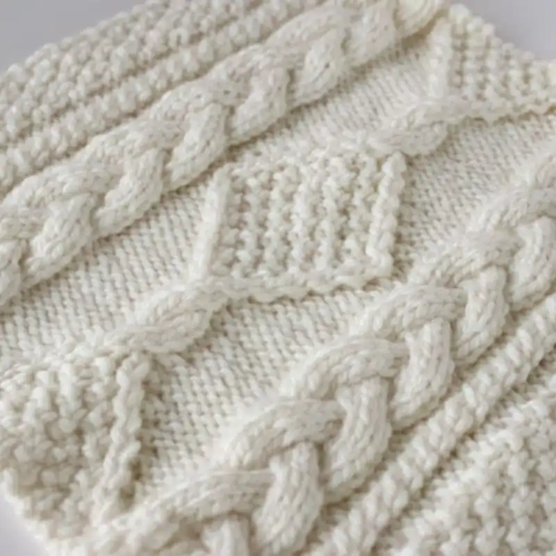 Diamond Hill Loop Celtic Cable Knitting Pattern