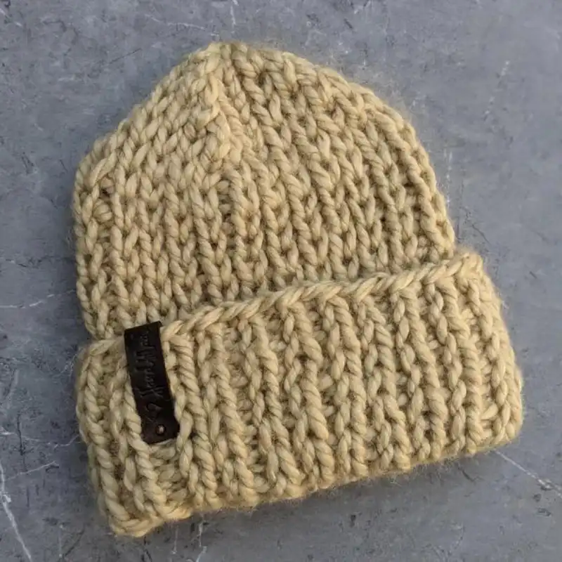 Double Brim Bulky Hat