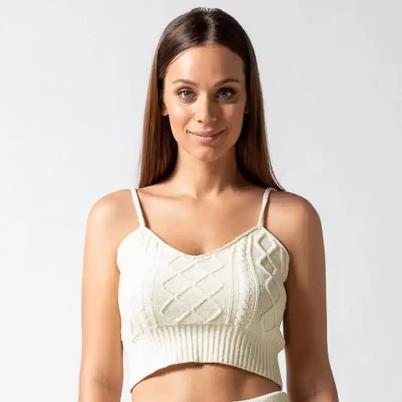 Cable Braid Camisole Bralette