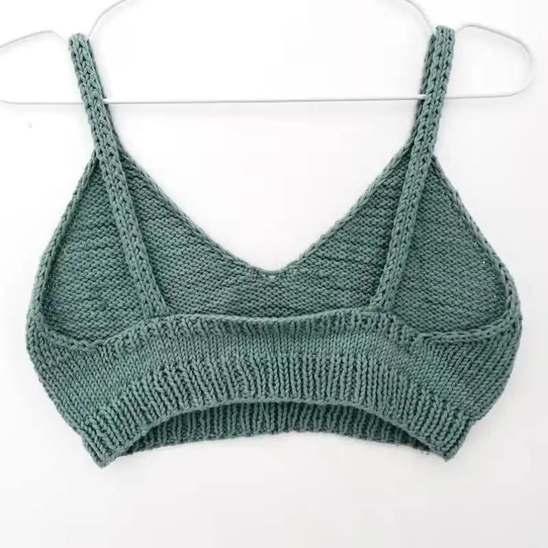 Stockinette Stitch Bralette