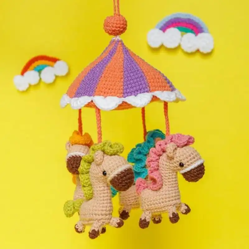 Merry Go Round Baby Mobile