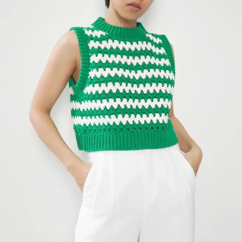 Modern Crochet Vest