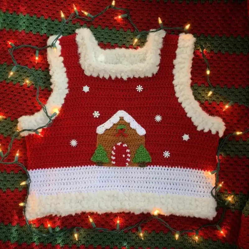 Cozy Holiday Vest