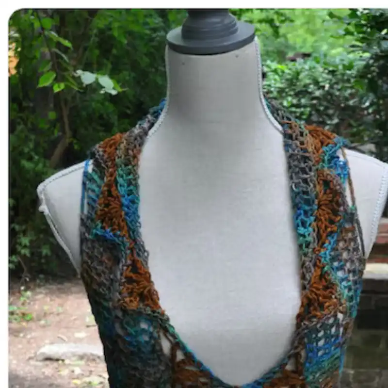 Boho Shrug Vest