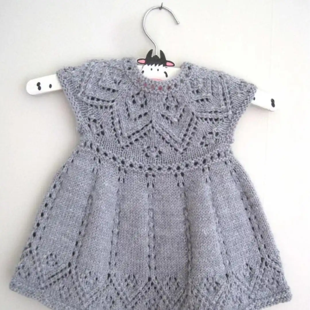 Baby Dress Knitting Pattern