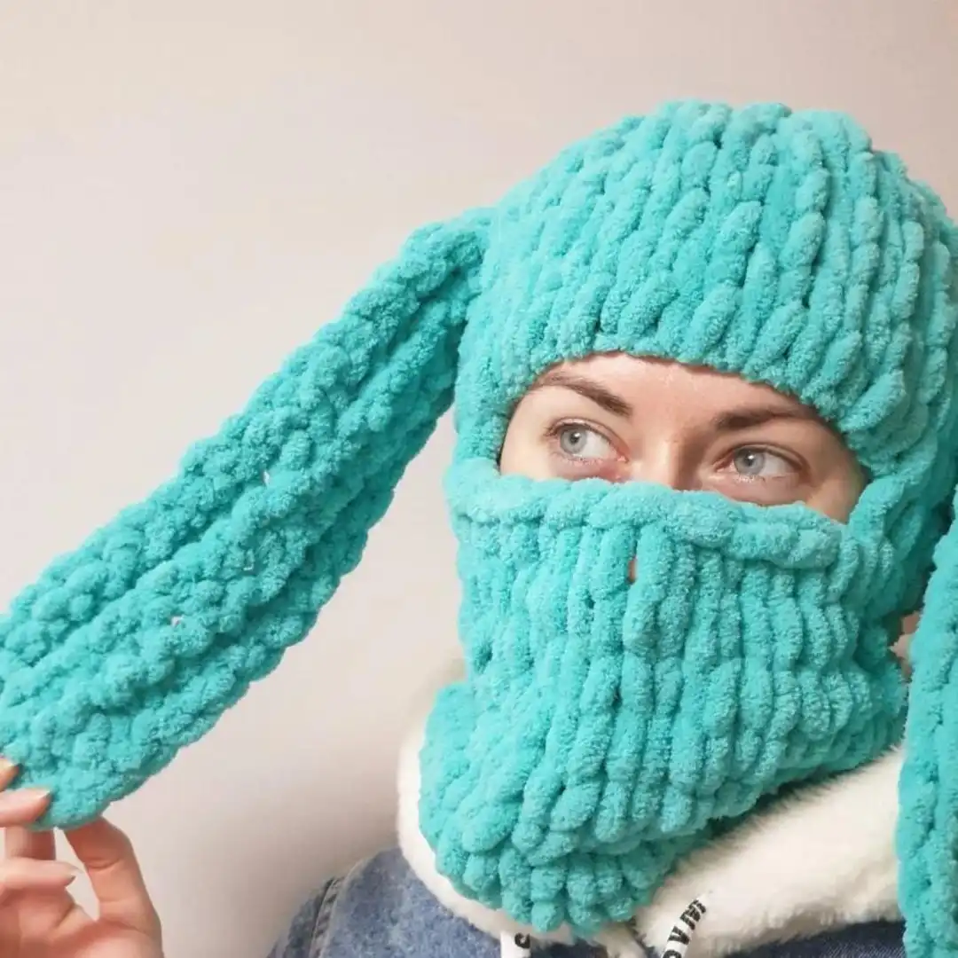 Bunny Balaclava Pattern