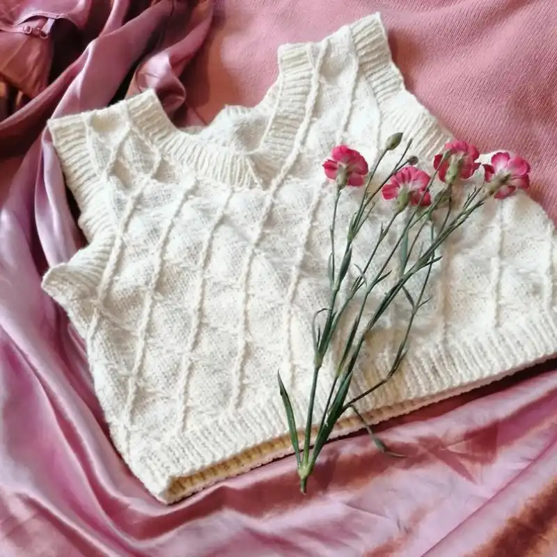 Slip Up Slip-cropped Sweater