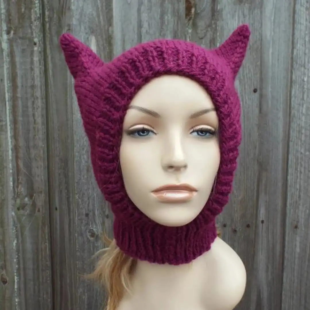 Cat Balaclava Pattern