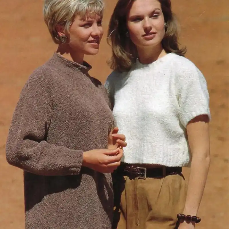 Tunic Cropped Top Knitting Pattern