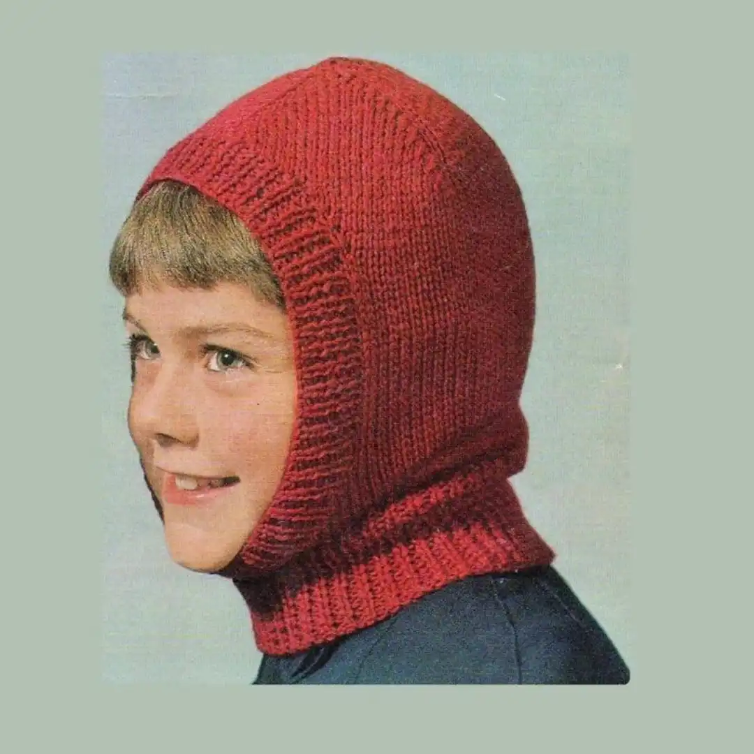 Children's Balaclava Knitting Pattern