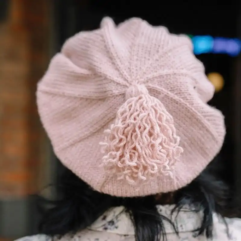 Vintage Tassel Beret