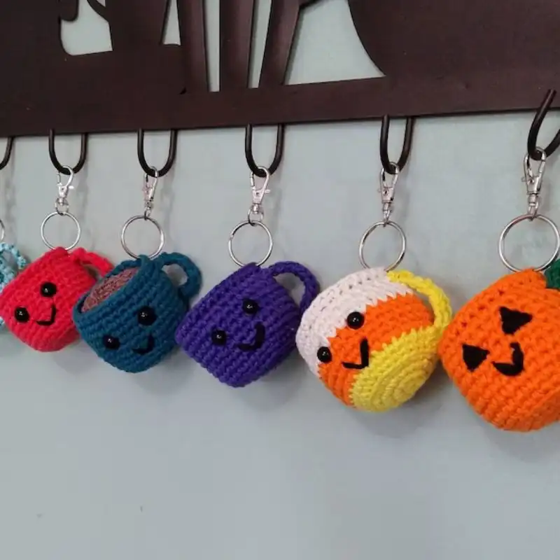 Coffee Cup Keychain