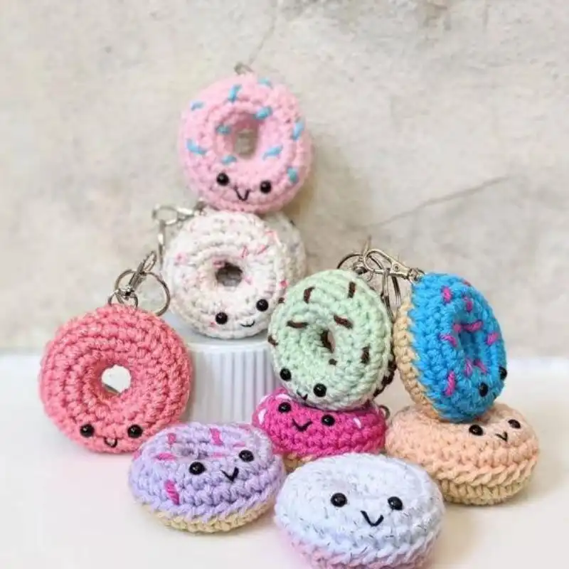 Donut Keychain