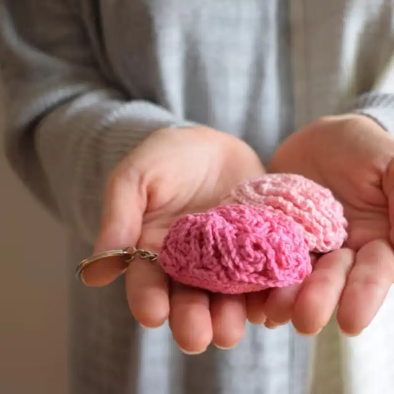 Brain Keychain