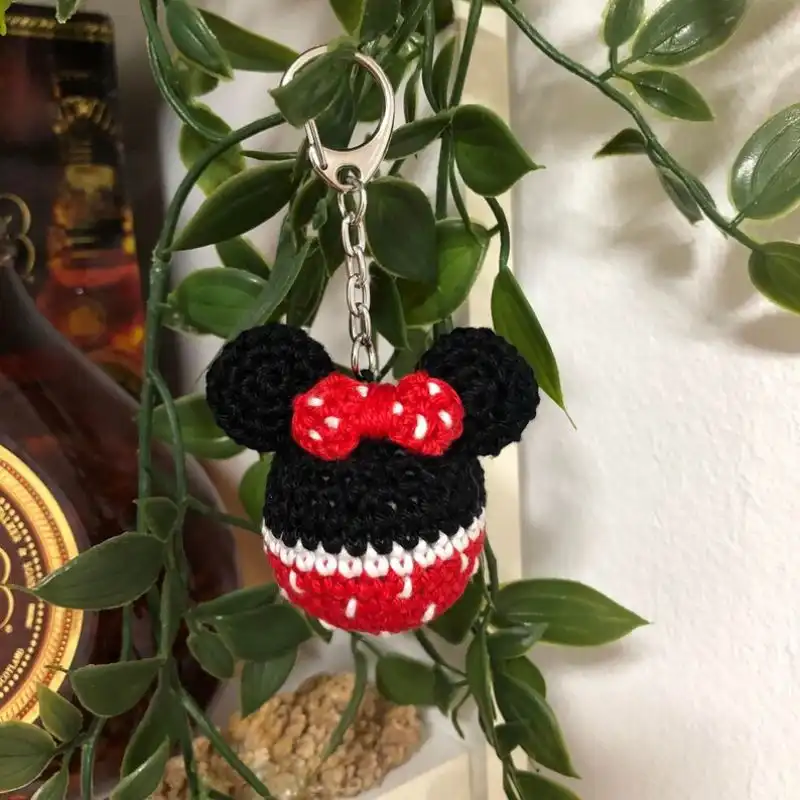 Minnie Mouse Keychain