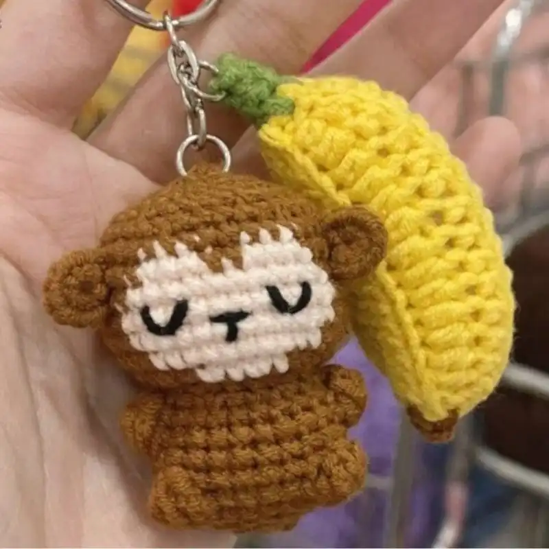 Monkey Keychain