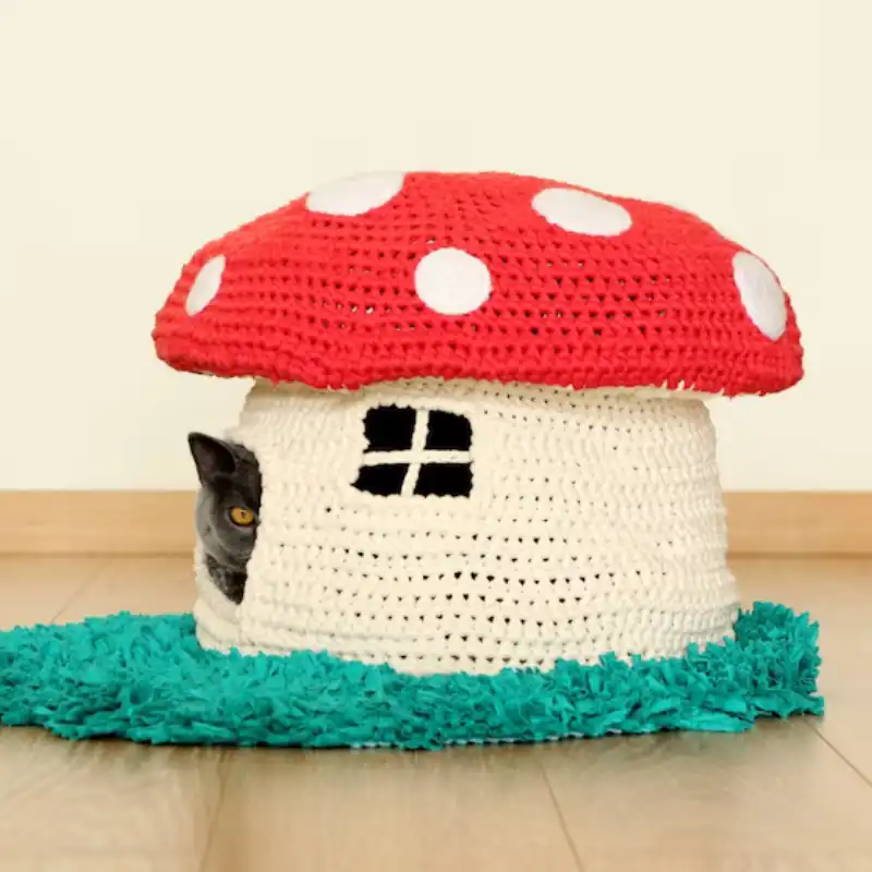 Mushroom Pet Bed