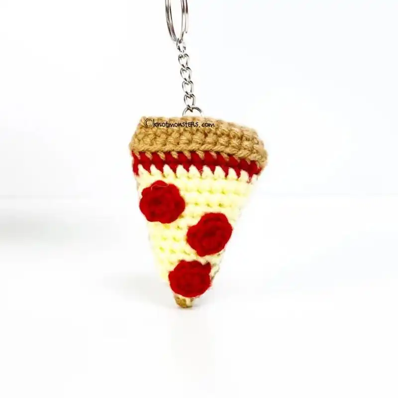 Pizza Slice Keychain