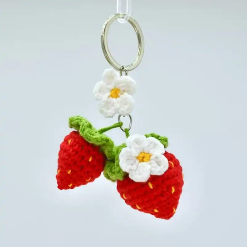 Strawberry Keychain