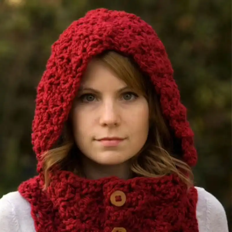 Autumn Chunky Hooded Cowl