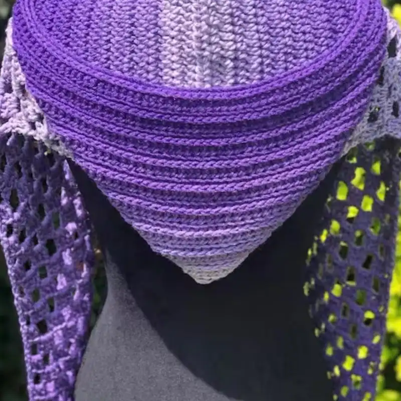 Beginner friendly Hooded Scarf