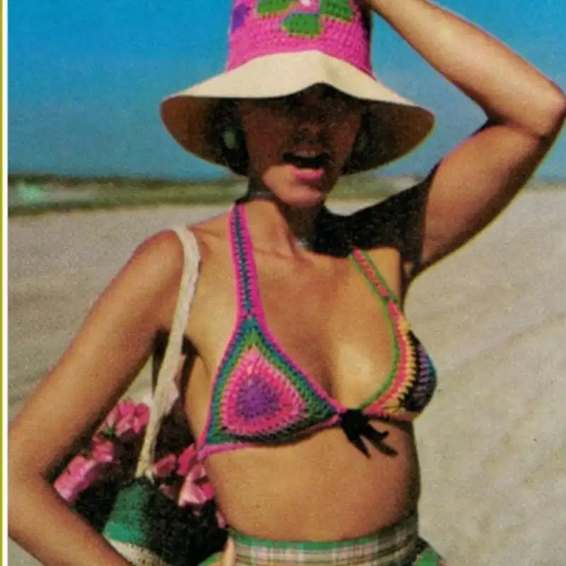 BoHo Beach Bra Top Crochet Pattern