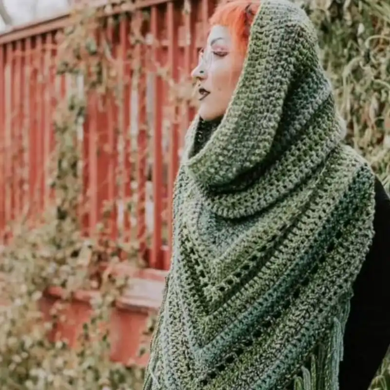 Boho Hooded Scarf