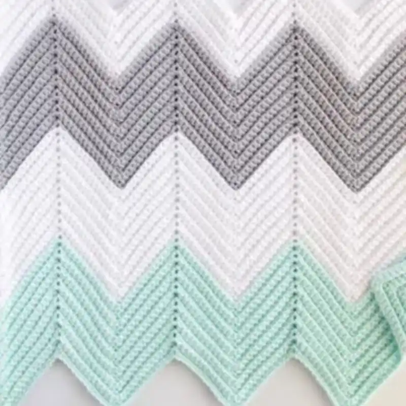 Chevron Crochet Blanket Pattern