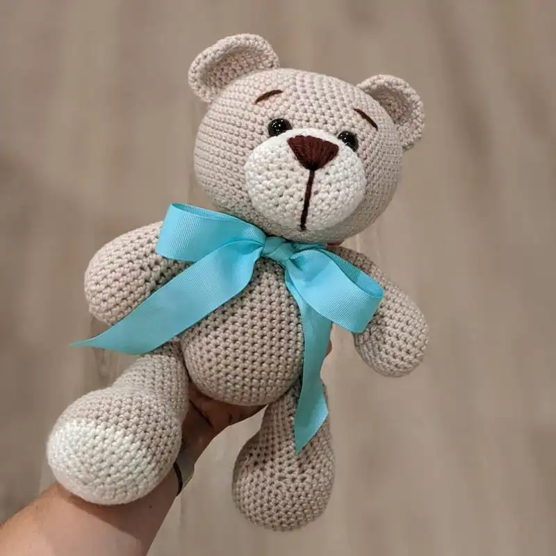 Classic Crochet Teddy Bear