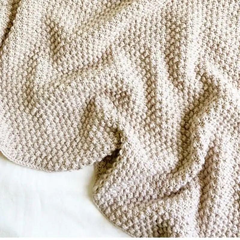 Falling Bobble Blanket