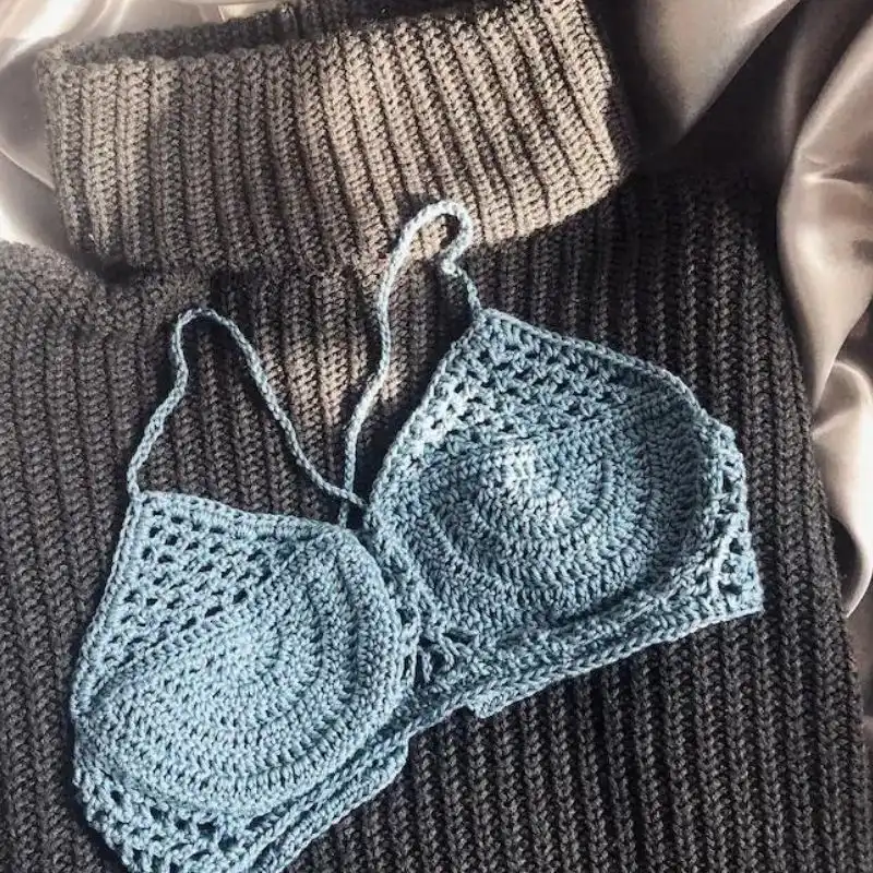 Stevie Crochet Bralette