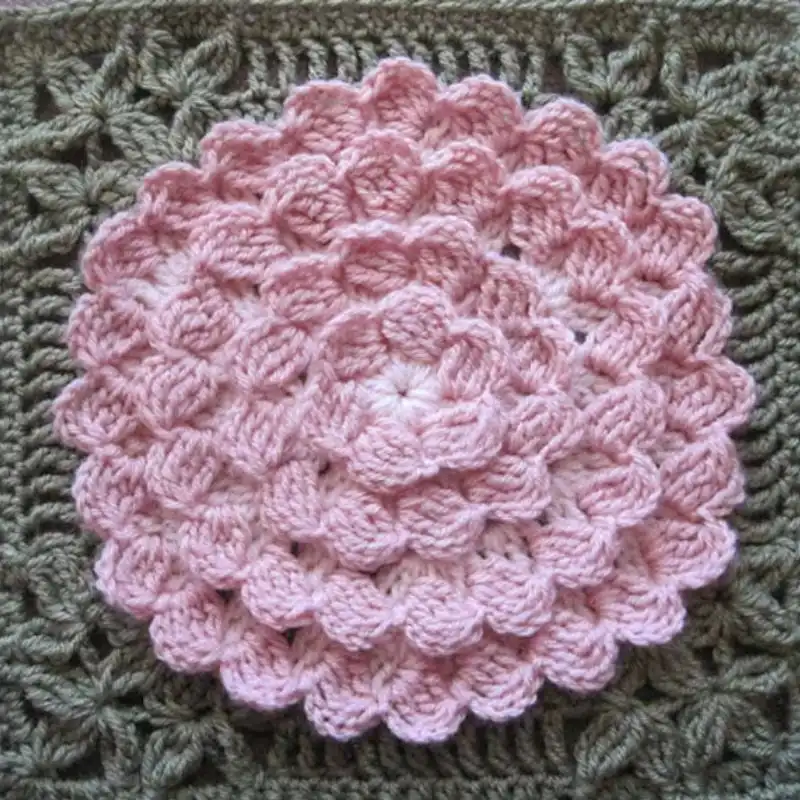 Treble Crochet Border