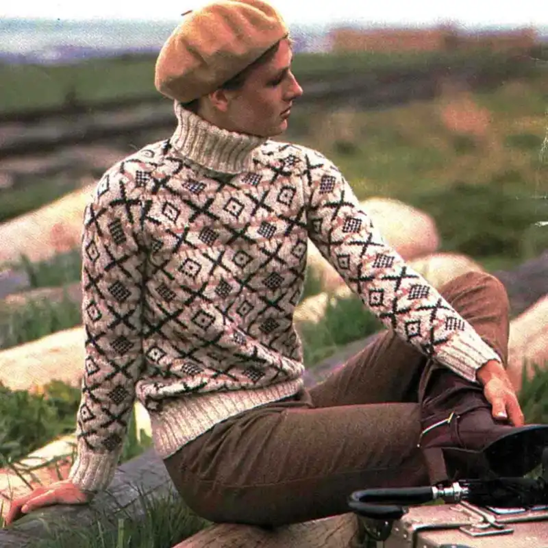 Lady's Fair Isle Sweater Jumper