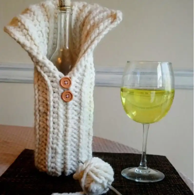 Wine bottle cozy