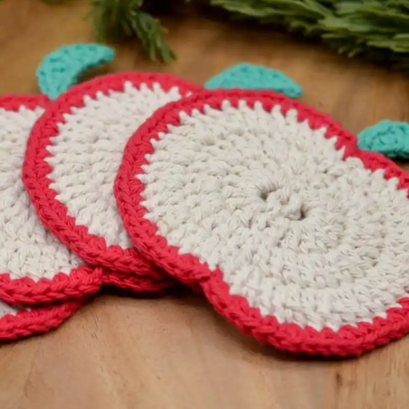 Apple Slices Coaster