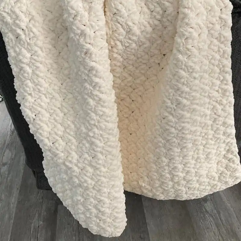 Beginner Super Bulky Crochet Blanket Pattern