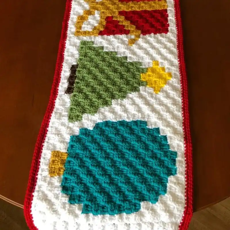 Christmas Themed Table Runner