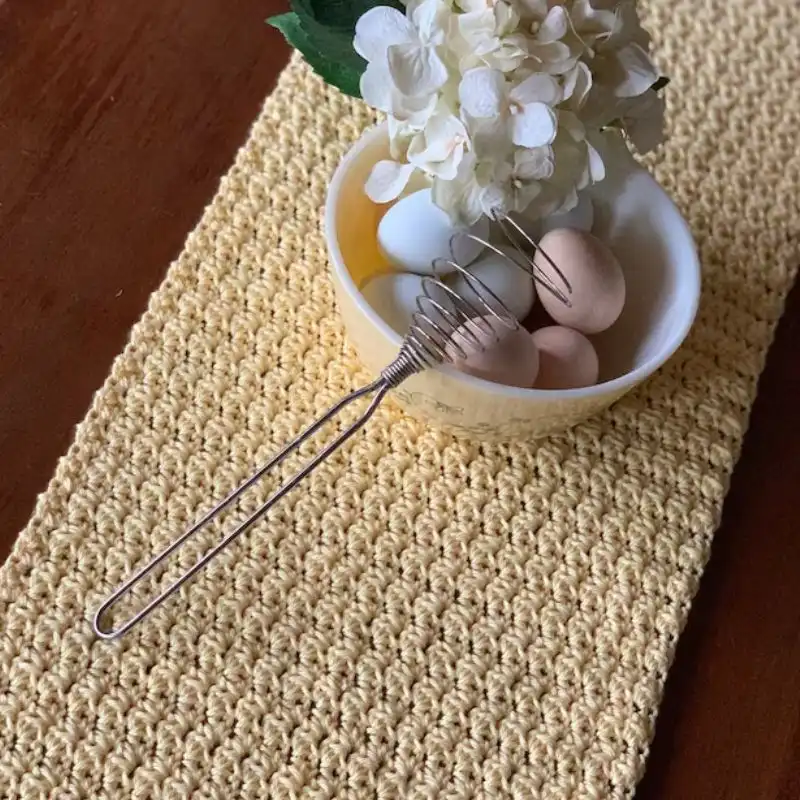 Cotton Farmhouse Table Runner